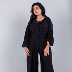 Everyday Black Linen set