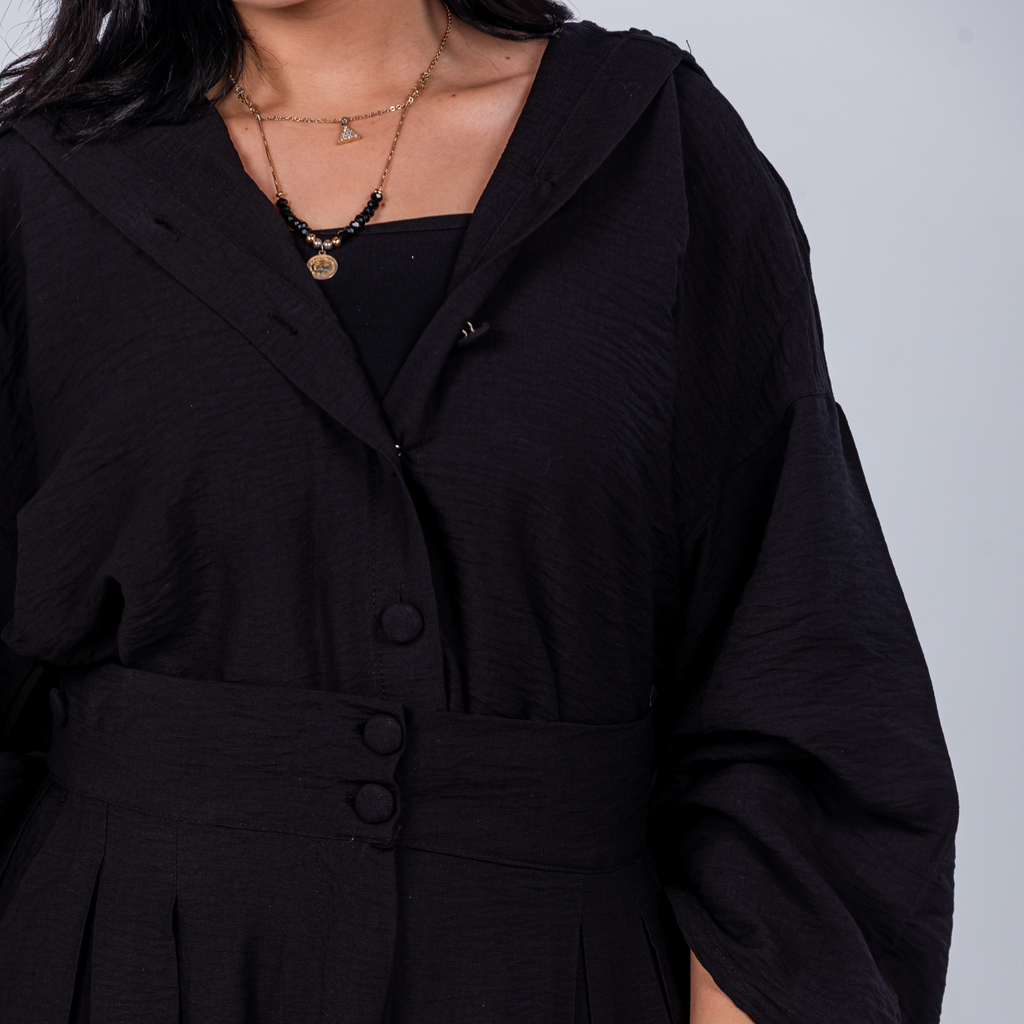Everyday Black Linen set